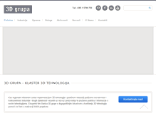Tablet Screenshot of 3d-grupa.com